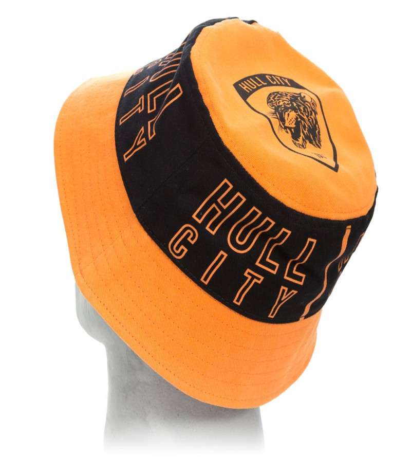 Black & Amber Bucket Hat