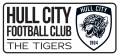 Hull City White Car Sticker