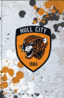 Hull City Large Notepad Paint Splash