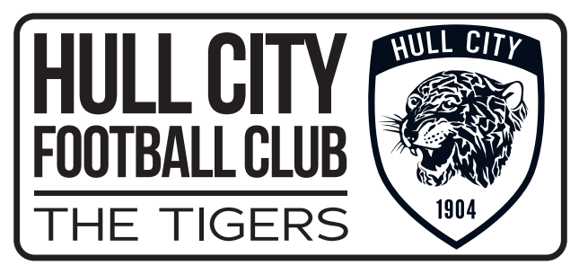 Hull City White Car Sticker