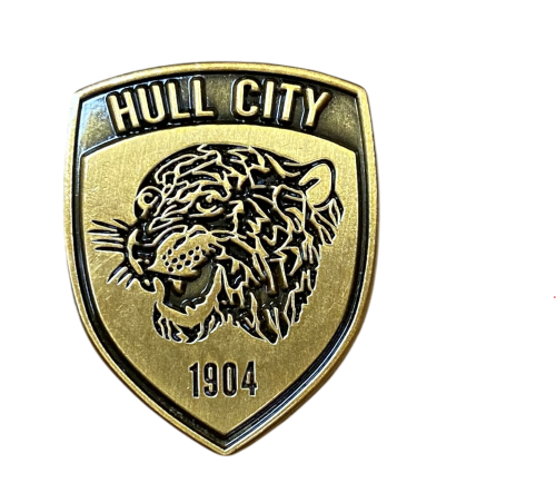 Bronze Crest Pin Badge