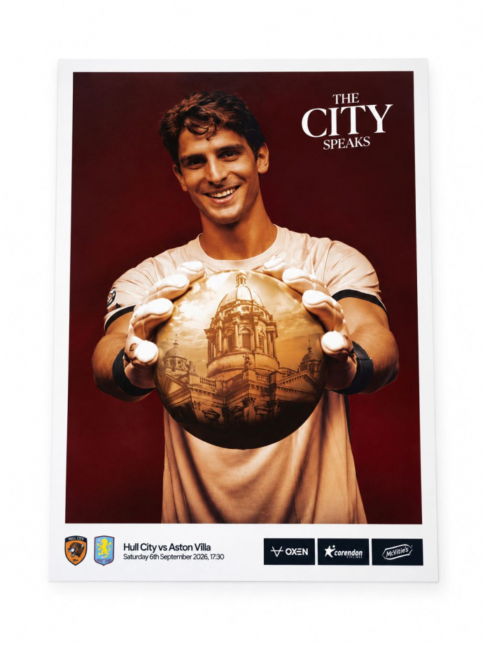 Hull City VS Aston Villa Matchday Programme 